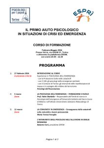 PROGRAMMA CORSO 2024